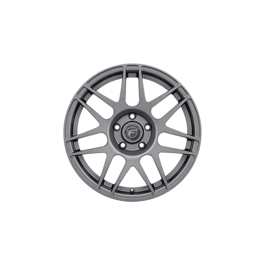 Forgestar F1737C063N26 17x5 F14 Drag Semi Concave 5x120.65 ET-26 BS2 Gloss Anthracite Drag Racing Wheel