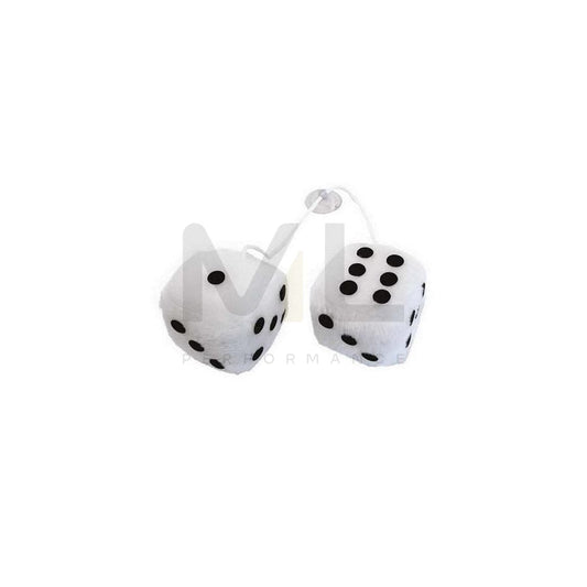 CARPOINT Fuzzy Dice 0510078 Car air freshener White | ML Performance Car Parts
