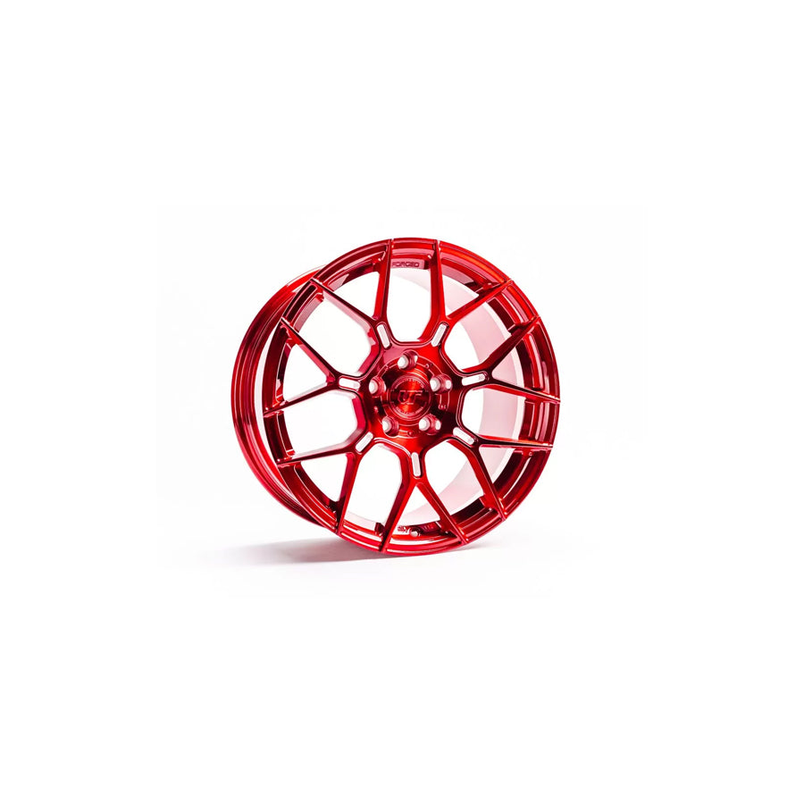 VR Forged D09 Wheel Package Subaru WRX STI 18x9.5 Brushed Red