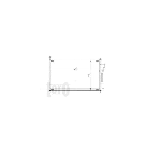 Abakus 0170160007 Air Conditioning Condenser For Ford Focus | ML Performance UK