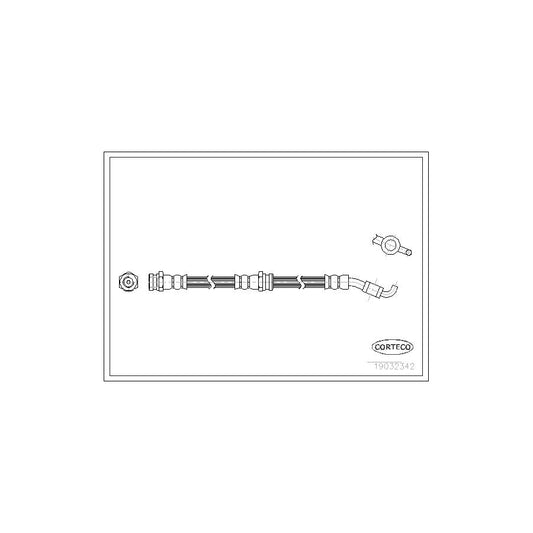 Corteco 19032342 Brake Hose | ML Performance UK