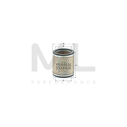 MANN-FILTER C 89/1 Air Filter Filter Insert | ML Performance Car Parts