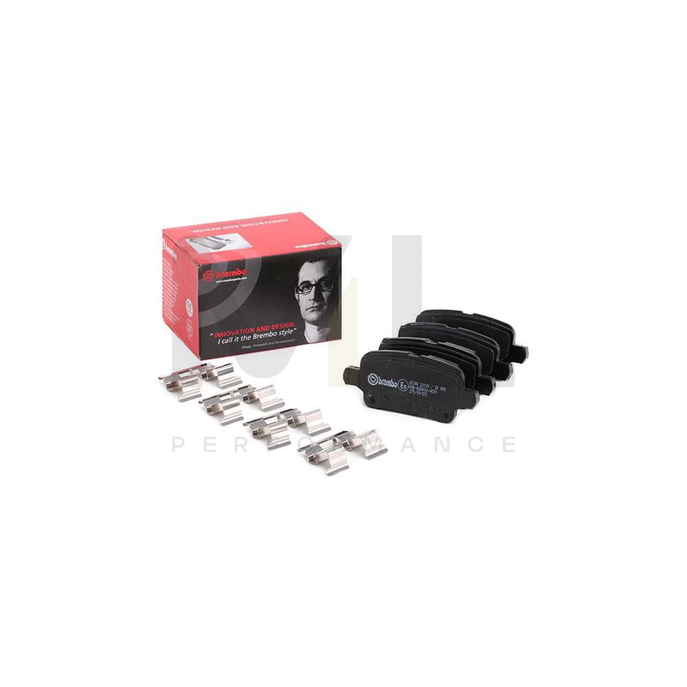 Brembo P 59 090 Brake Pad Set With Acoustic Wear Warning | ML Performance Car Parts