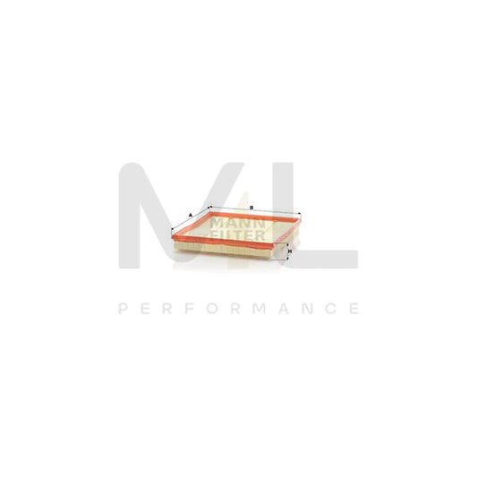 MANN-FILTER C 28 125/1 Air Filter Filter Insert | ML Performance Car Parts