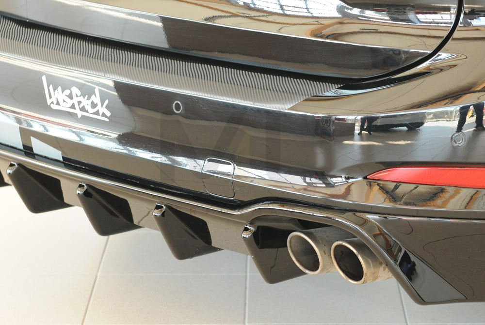 Rieger 00088240 Ford DEH Focus 4 Rear Diffuser (Inc. Focus 4 ST) 4 | ML Performance UK Car Parts