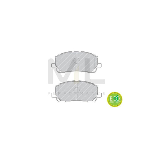 Ferodo Premier Eco Friction Fdb1865 Brake Pad Set Not Prepared For Wear Indicator, With Piston Clip, With Accessories | ML Performance Car Parts