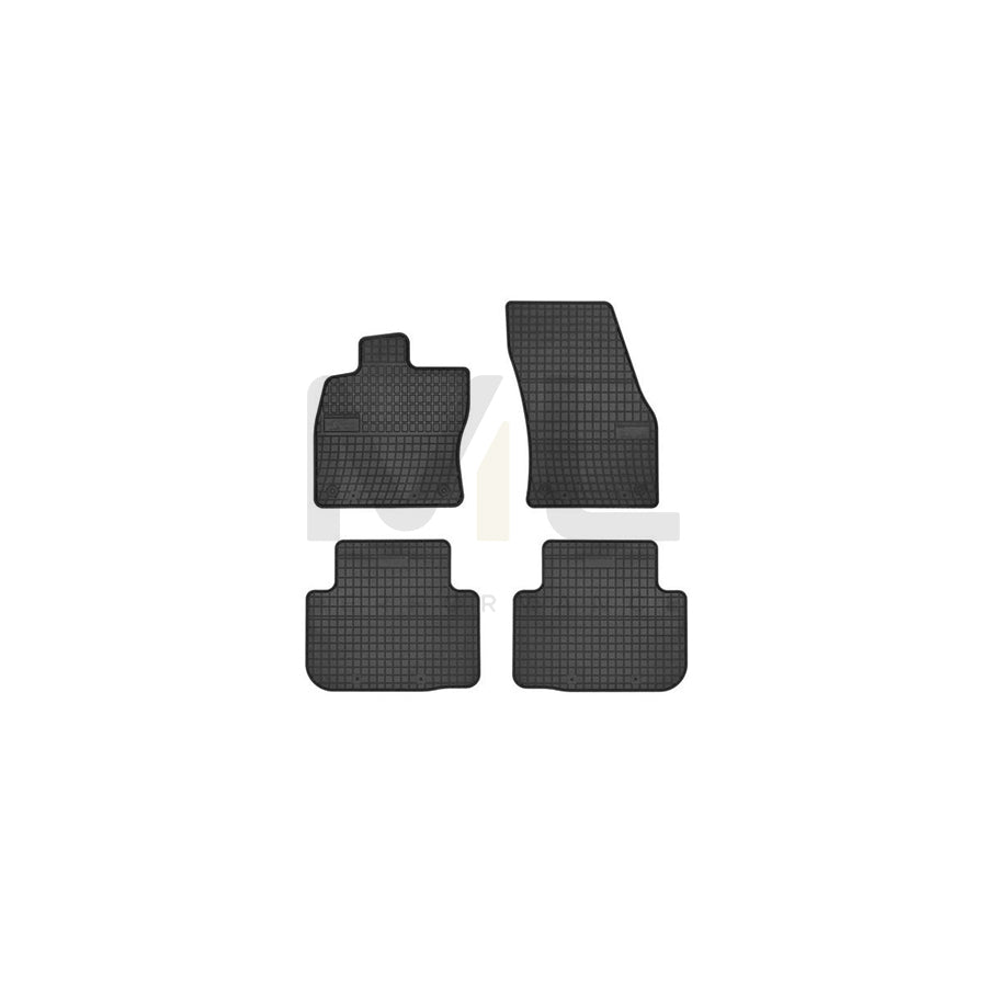 FROGUM Tailored 0406 Floor mat set for VW Golf Sportsvan (AM1, AN1) Elastomer, Front and Rear, Quantity: 4, Black | ML Performance Car Parts