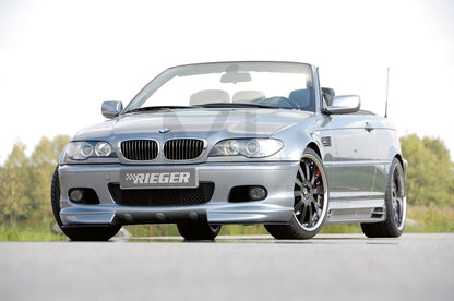 Rieger 00050118 BMW 3 Series E46 Front Splitter 2 | ML Performance UK Car Parts