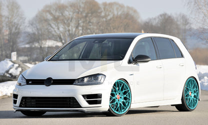 Rieger 00088091 VW Mk7 Mk7-Line Golf R Front Splitter 4 | ML Performance UK Car Parts