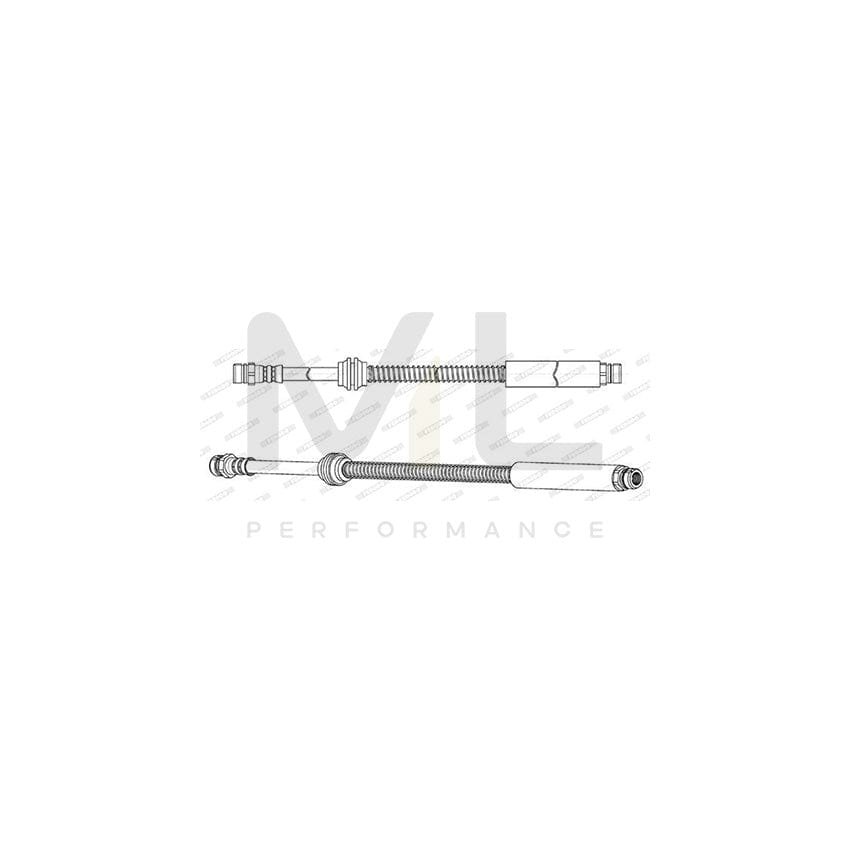 FERODO FHY2773 Brake Hose for VW CADDY 455mm, F 10X1 | ML Performance Car Parts