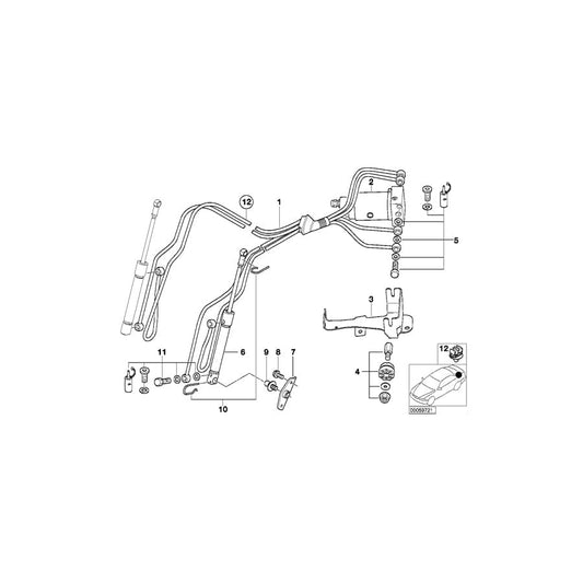 Genuine BMW 54348234329 E52 Aggregate Support (Inc. ALPINA V8 & Z8) | ML Performance UK Car Parts