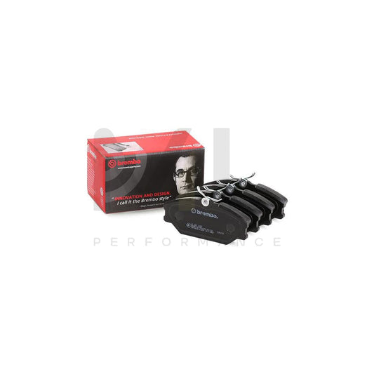 Brembo P 68 027 Brake Pad Set Excl. Wear Warning Contact, With Brake Caliper Screws | ML Performance Car Parts