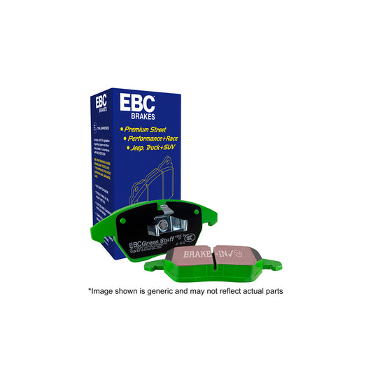 EBC DP21396 Peugeot 607 Greenstuff Front Brake Pads - ATE Caliper 1 | ML Performance UK Car Parts