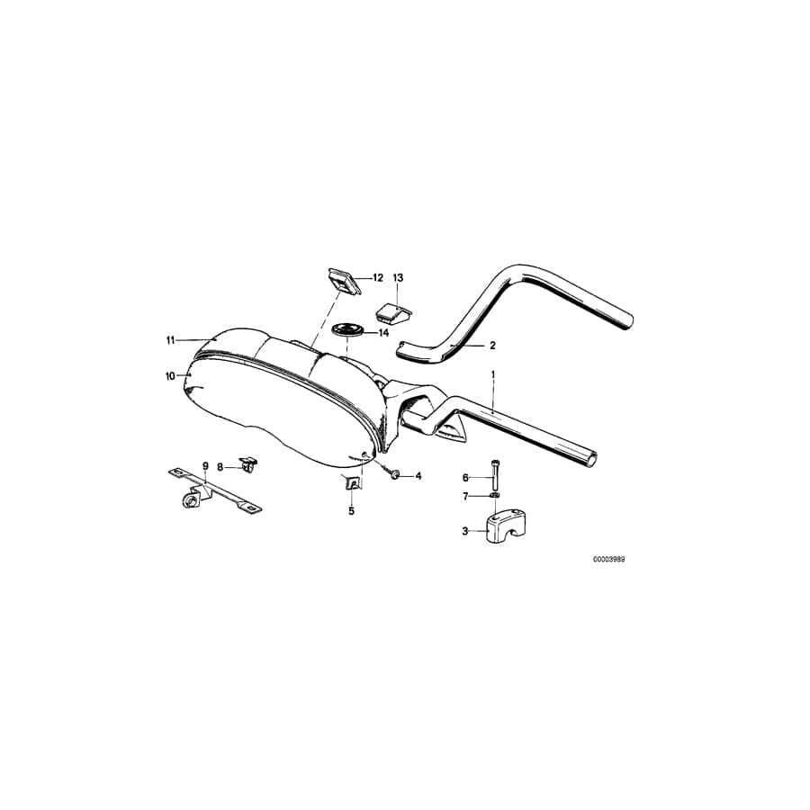 Genuine BMW 32711242932 Cap (Inc. R45/N, R45T & R 80 G/S) | ML Performance UK Car Parts