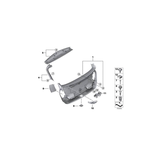 Genuine BMW 07147402849 G02 F93 G01 Fillister Head Screw With Collar (Inc. 840dX, X1 25iX & 225i) | ML Performance UK Car Parts