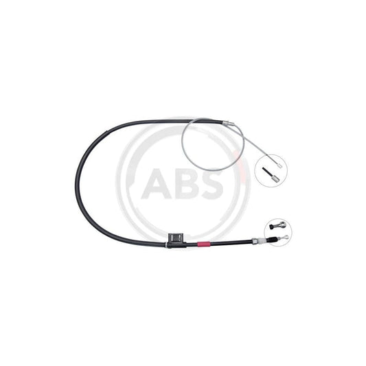 A.B.S. K17270 Hand Brake Cable For Skoda Octavia