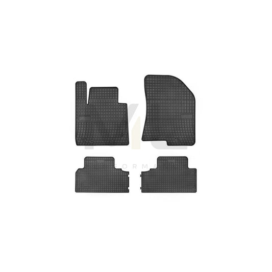 FROGUM Tailored 0435 Floor mat set for KIA Carens IV (RP) Elastomer, Front and Rear, Quantity: 4, Black | ML Performance Car Parts
