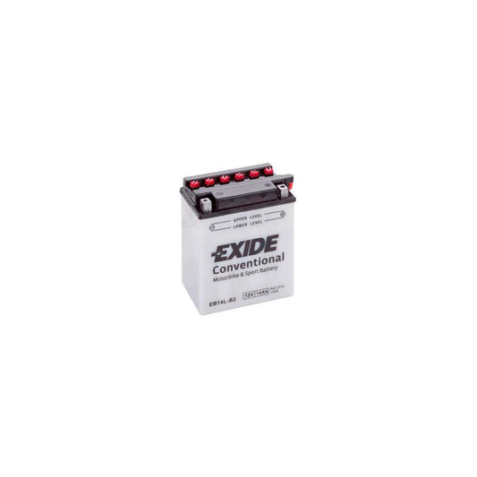 Exide EB14L-B2 12V Conventional Motorcycle Battery | ML Performance UK Car Parts