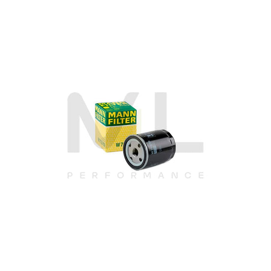 MANN-FILTER W 713/19 Oil Filter Spin-on Filter, with one anti-return valve | ML Performance Car Parts