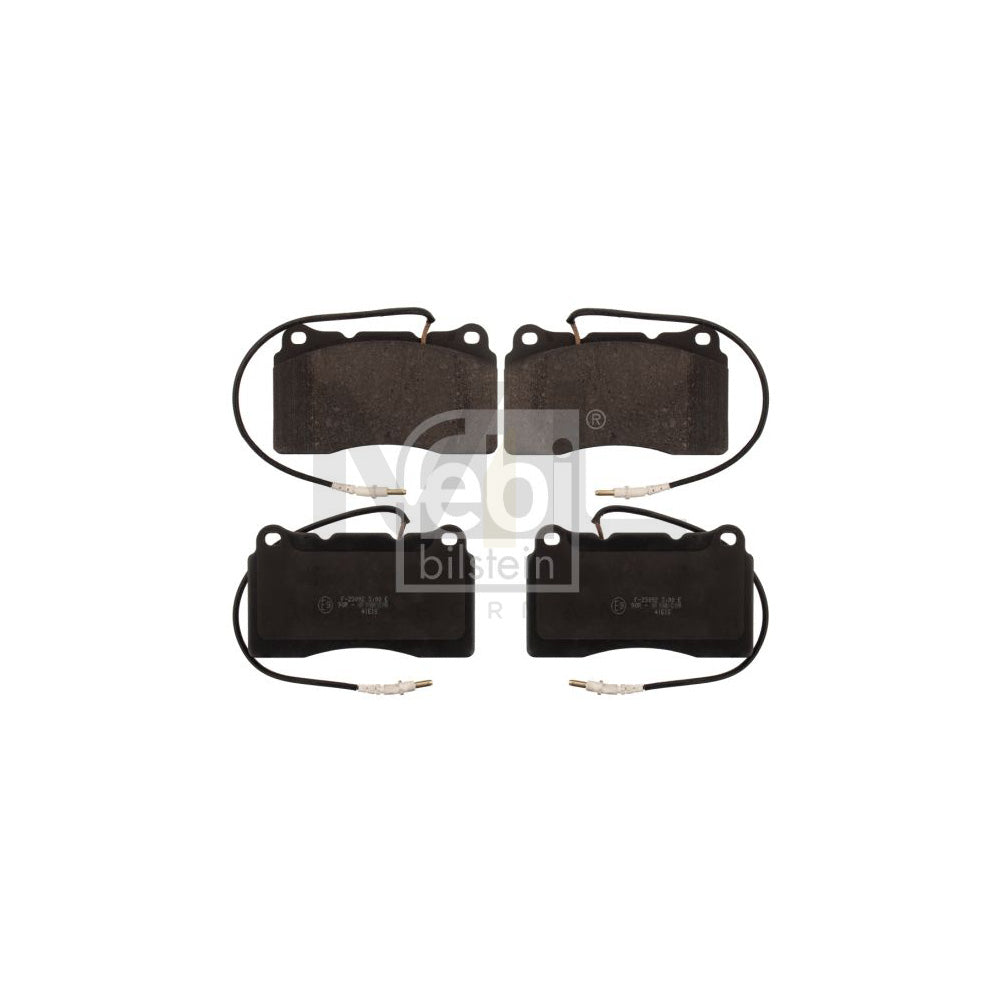 Febi Bilstein 116167 Brake Pad Set Front Axle, Incl. Wear Warning Contact | ML Performance Car Parts