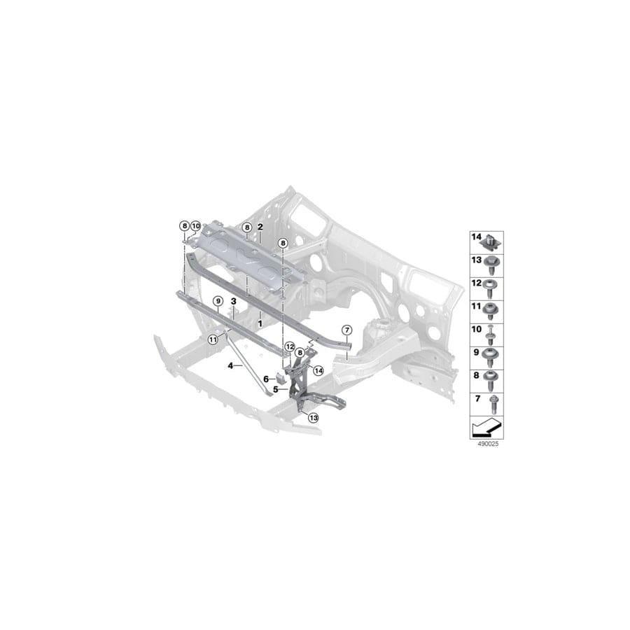 Genuine BMW 07147393428 G02 G01 Torx-Bolt With Washer ISA M8X27 (Inc. X3) | ML Performance UK Car Parts