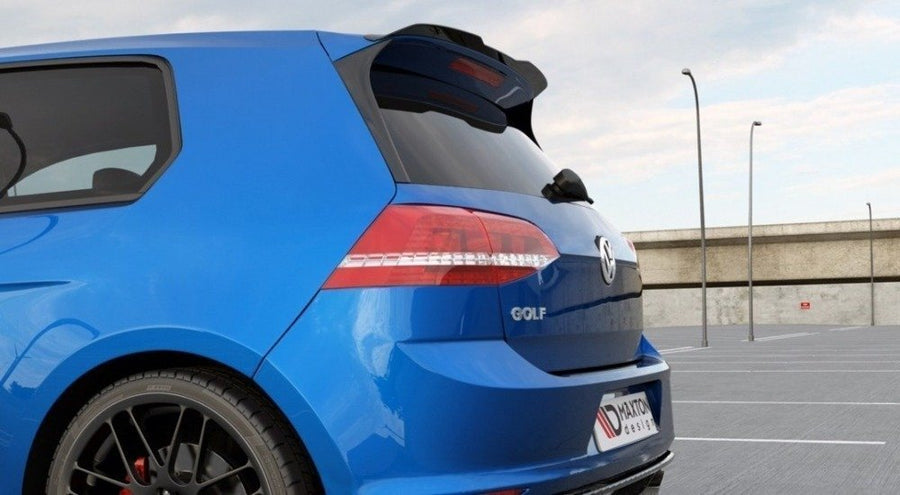 Maxton Design VW-GO-7-R-GTI-CAP1T Spoiler Cap V.3 Volkswagen Golf MK7 GTI / R | ML Performance UK Car Parts