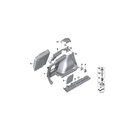 Genuine BMW 07147340742 G02 G01 Expanding Nut (Inc. M340iX, 330i & 320d) | ML Performance UK Car Parts