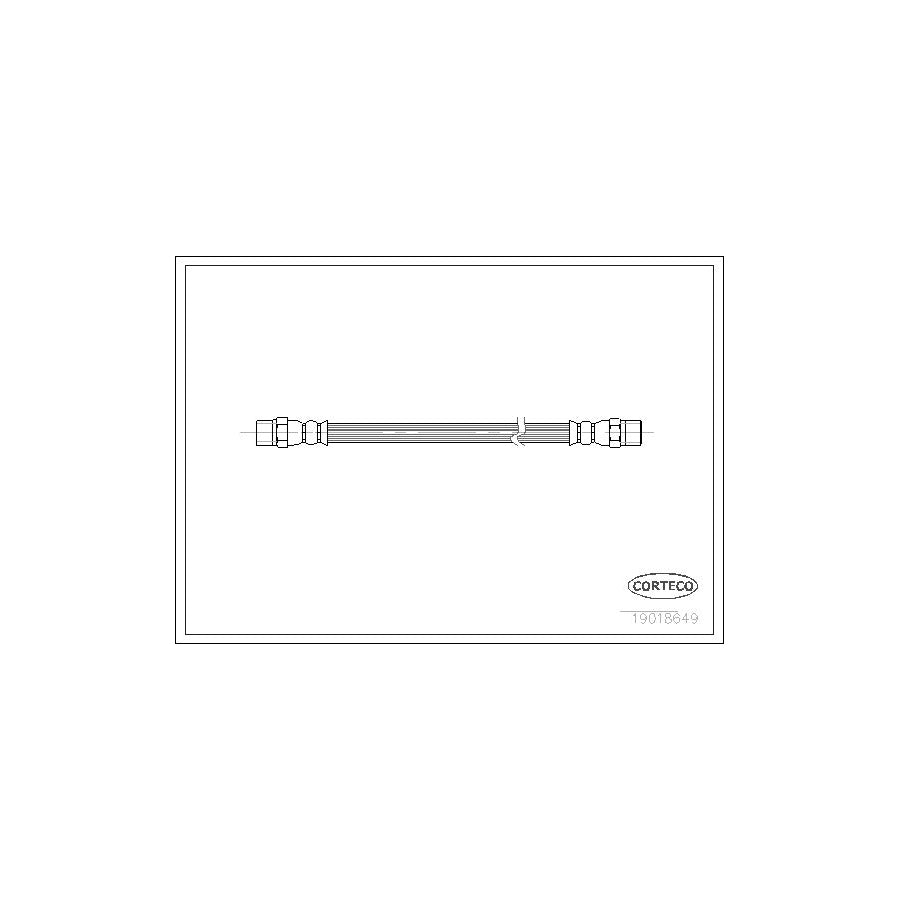 Corteco 19018649 Brake Hose | ML Performance UK
