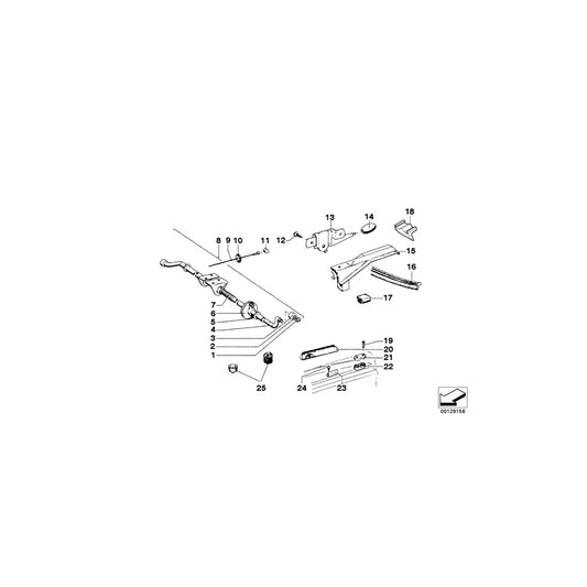 Genuine BMW 07119988505 Nipple (Inc. 1602) | ML Performance UK Car Parts