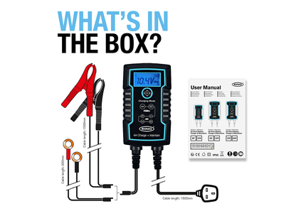 RING RSC804 4AMP SMART BATTERY CHARGER UK | ML Performance