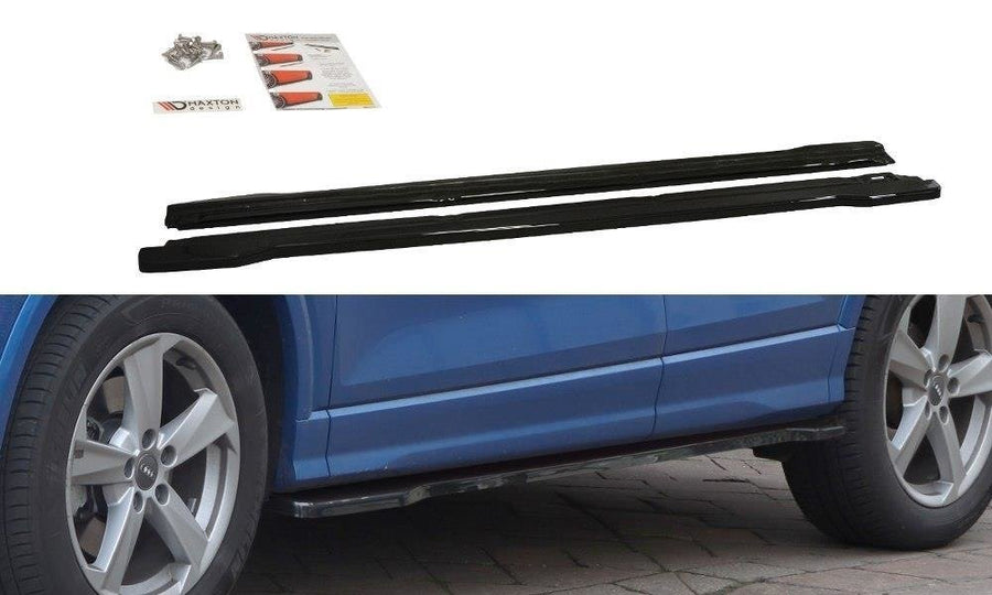 Maxton Design AU-Q2-1-SD1T Side Skirts Diffusers Audi Q2 MK1 | ML Performance UK Car Parts