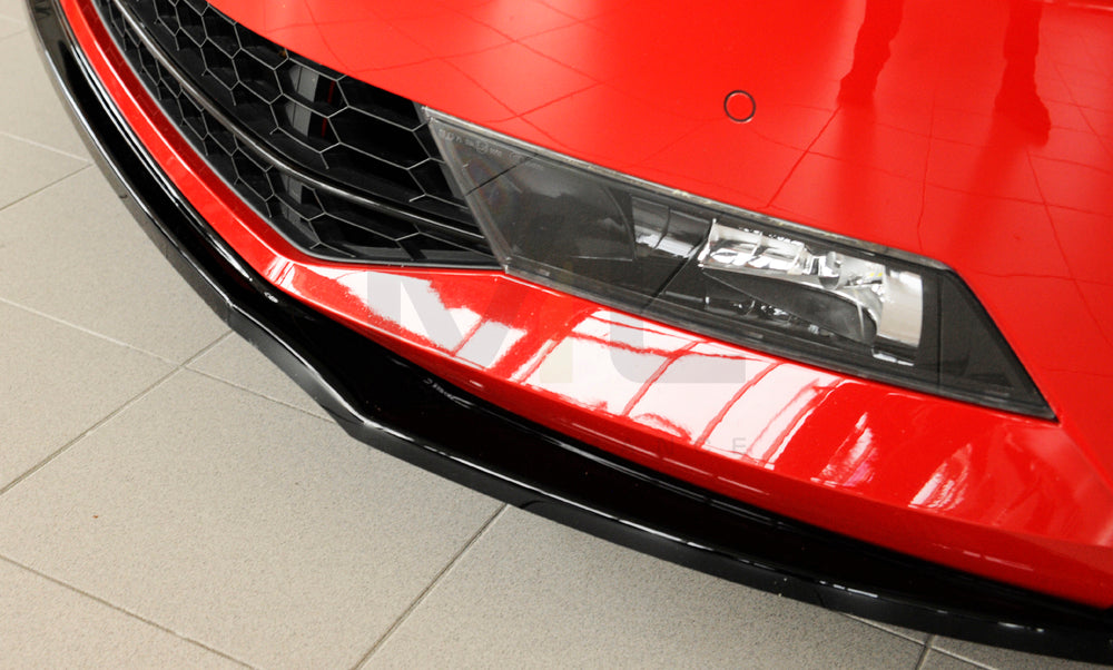 Rieger 00088149 Skoda 3T 3V Superb III Front Splitter 8 | ML Performance UK Car Parts