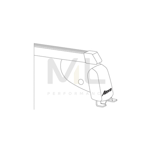 ATERA SIGNO 044157 Roof bars for cars without rails, 137 cm, 100 kg, Steel | ML Performance Car Parts