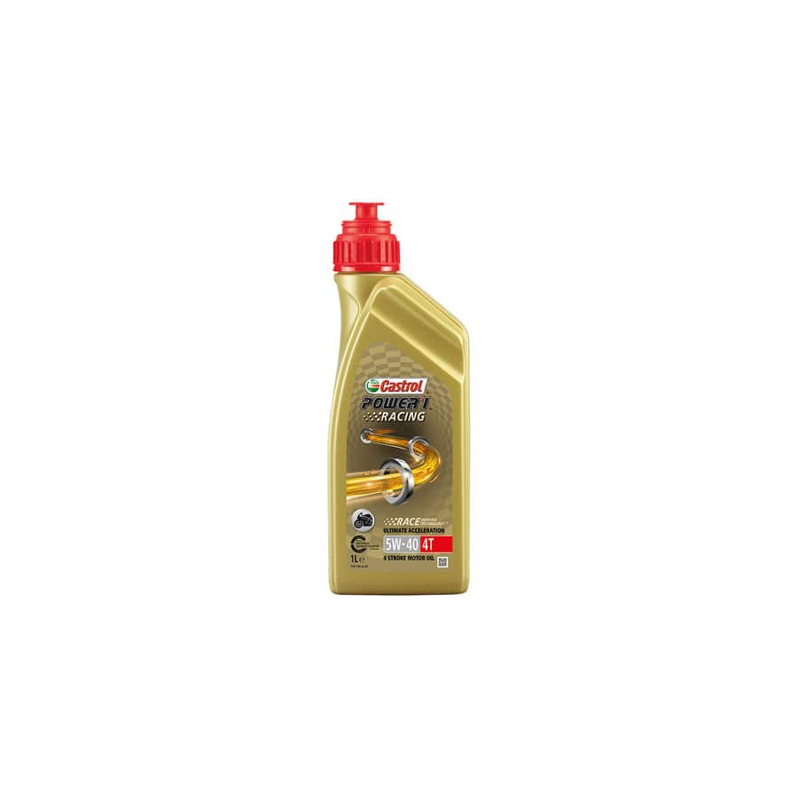 Castrol 15AA3A POWER1 Racing 4T 5W-40 - 1ltr | ML Performance UK Car Parts