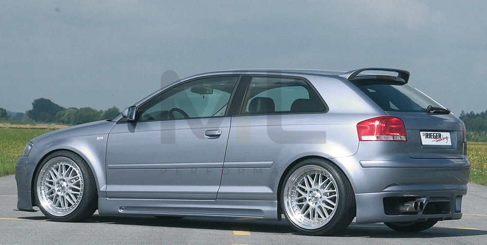 Rieger 00056715 Audi 8P A3 Side Skirt 2 | ML Performance UK Car Parts