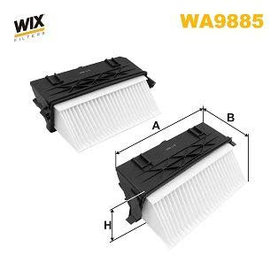 WIX Filters WA9885 Air Filter
