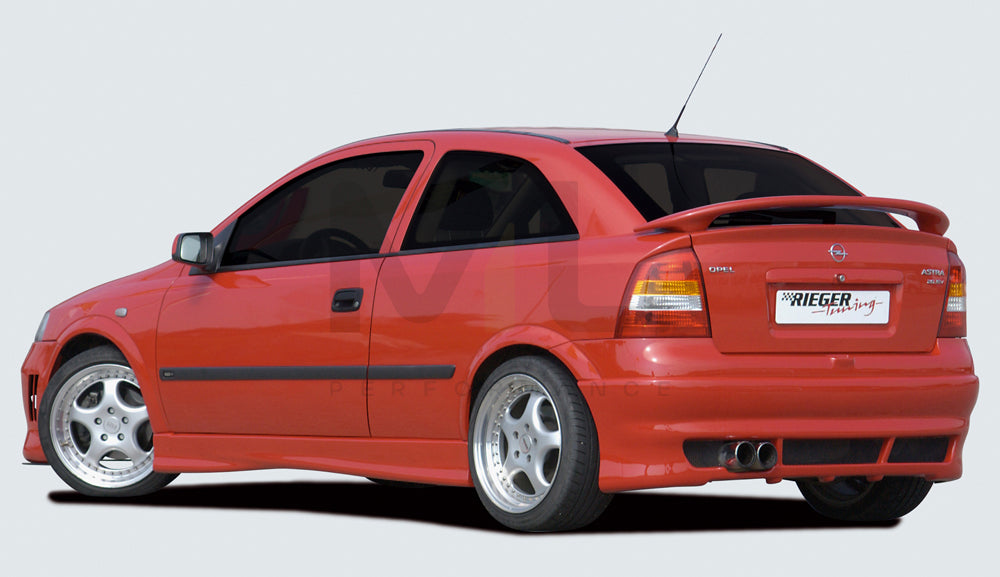 Rieger 00051109 Opel Astra G Rear Diffuser 2 | ML Performance UK Car Parts