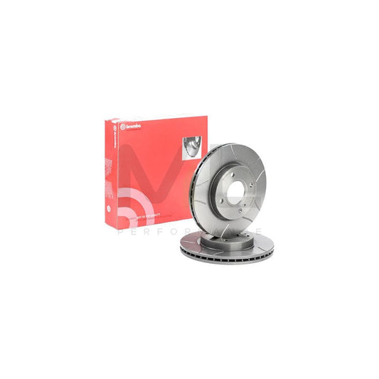 BREMBO 09.A968.76 Brake Disc Internally Vented, Slotted, Coated | ML Performance Car Parts