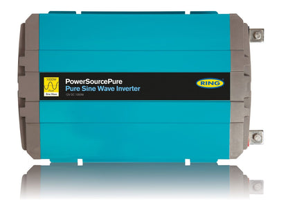 RING RINVPA10 12V DC to 230V AC, 1000W Pure Sine Wave Inverter (2 x UK Sockets) | ML Performance