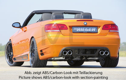 Rieger 00099568 BMW 3 Series E92 E93 Rear Diffuser 2 | ML Performance UK Car Parts