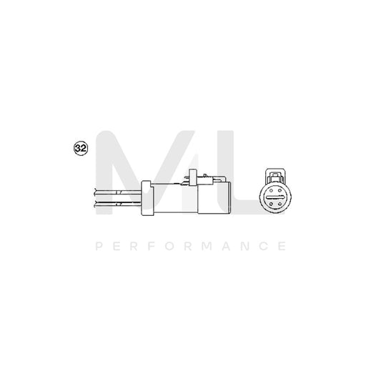 NTK Lambda Sensor / O2 Sensor (NGK 1708) - OZA504-D2 | ML Car Parts UK | ML Performance