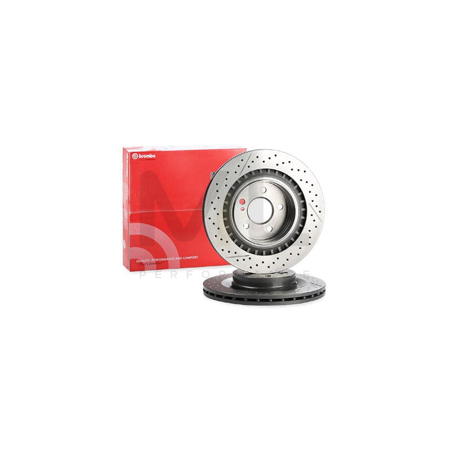 BREMBO COATED DISC LINE 09.A326.11 Brake Disc suitable for MERCEDES-BENZ C-Class Internally Vented, Slotted / Perforated, Coated, High-carbon, with bolts/screws | ML Performance Car Parts