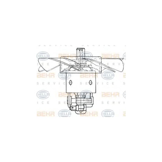Hella 8EW 009 160-341 Interior Blower