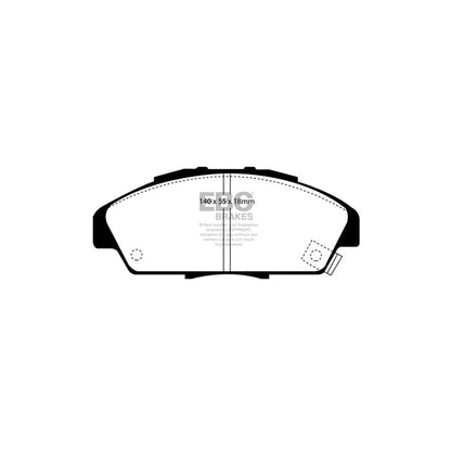 EBC PDKF841 Honda Accord Ultimax Front Brake Pad & Plain Disc Kit - Akebono Caliper 2 | ML Performance UK Car Parts