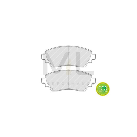 Ferodo Premier Eco Friction Fdb4220 Brake Pad Set Not Prepared For Wear Indicator, With Piston Clip, Without Accessories | ML Performance Car Parts