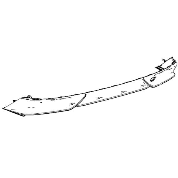 Genuine Lexus 52169-53020 IS Phase 3 Rear Bumper Diffuser