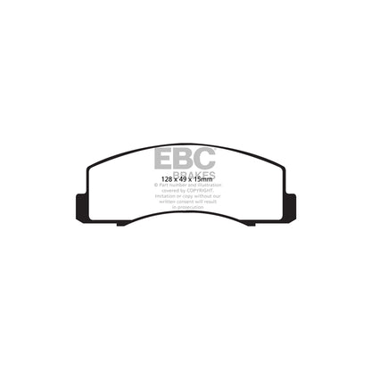EBC DP22035 Holden Toyota Greenstuff Front Brake Pads - Akebono Caliper (Inc. Apollo & Camry) 2 | ML Performance UK Car Parts