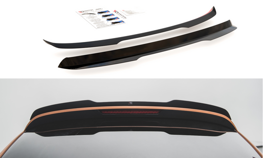 Maxton Design AU-Q7-1-SLINE-CAP1T Spoiler Cap Audi Q7 S-Line MK1 | ML Performance UK Car Parts