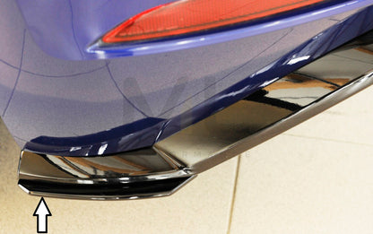 Rieger 00059585 VW Mk7 Mk7-Line Golf GTI Rear Side Splitter 7 | ML Performance UK Car Parts