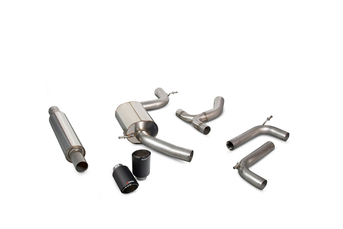 Scorpion SVW043CF VW Golf MK7 Gti  Resonated Cat-Back System | ML Performance UK UK